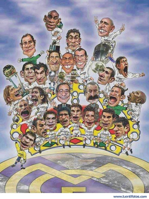 Juegos de Caricaturas del Real Madrid
