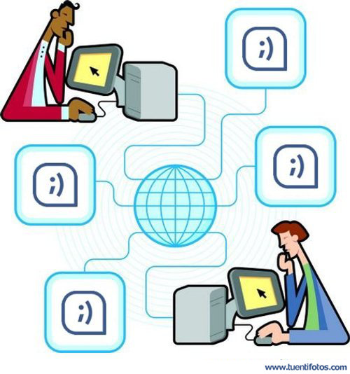 Dibujos de Conectados A Traves De Tuenti