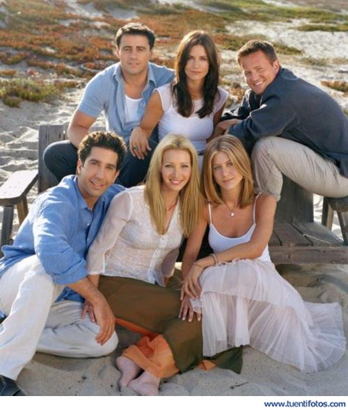 Series de Friends En La Playa