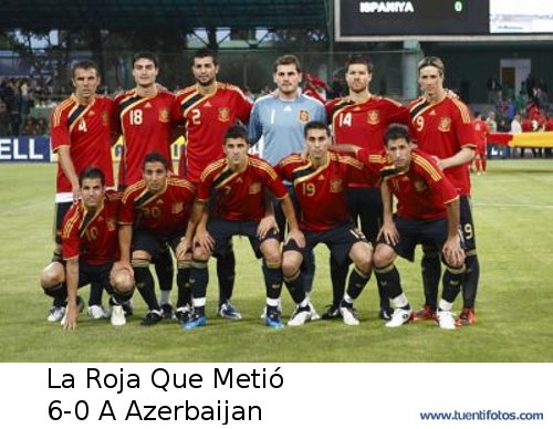 Juegos de La Roja Que Metio 6-0 a Azarbaijan