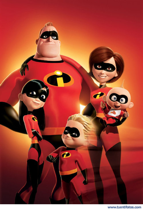 Dibujos de Los Increibles