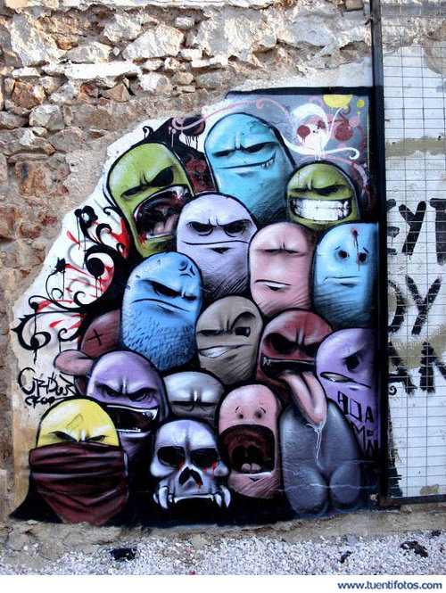 Dibujos de Malotes Graffiti