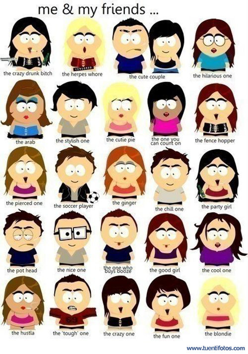Dibujos de Me And My Friends
