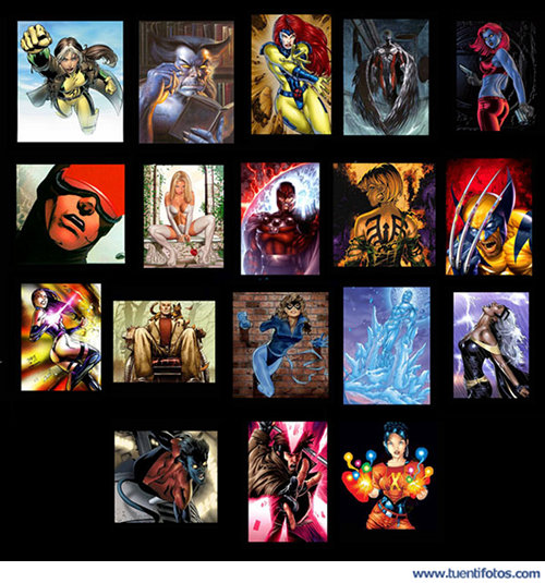 Dibujos de Personajes XMen