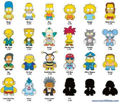 Dibujos de Simpsonitos