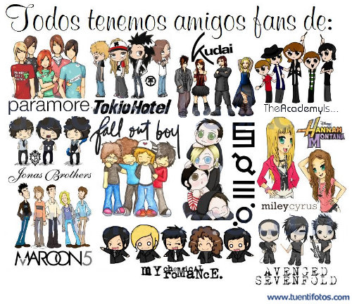 Dibujos de Todos Tenemos Amigos Fans De