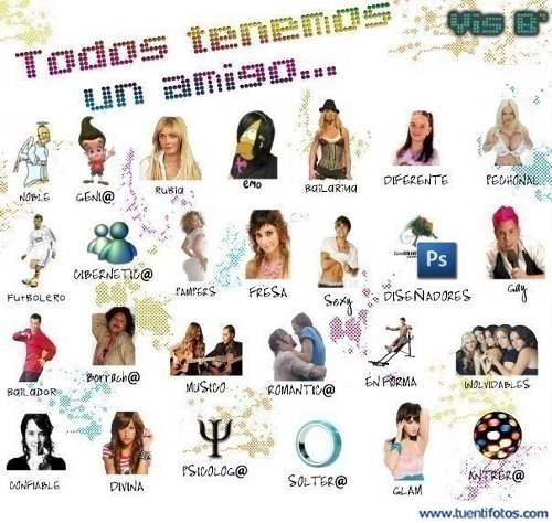 Personas de Todos Tenemos Un Amigo Especial