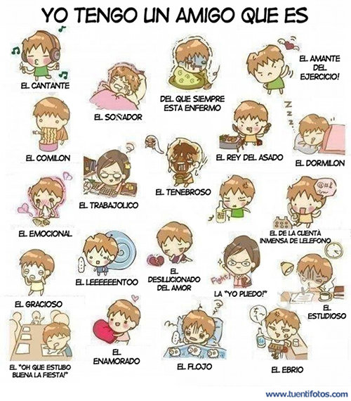 Dibujos de Un Amigo Que Es