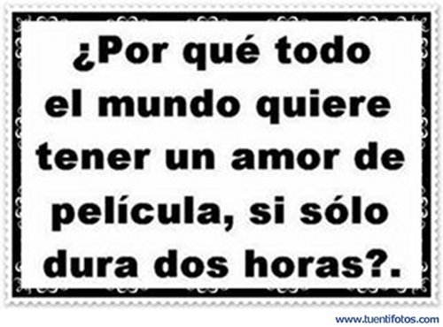 Frases de Amor De Película