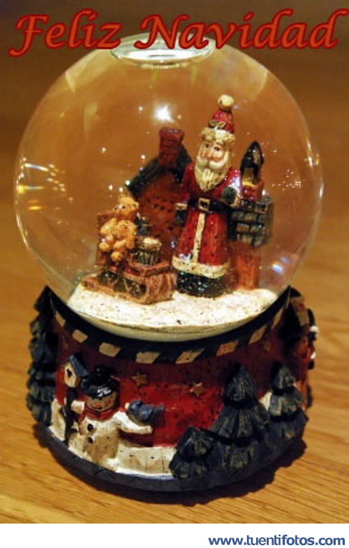 Navidad de Bola De Cristal De Navidad
