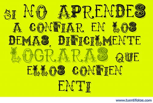 Frases de Confiar En Los Demás