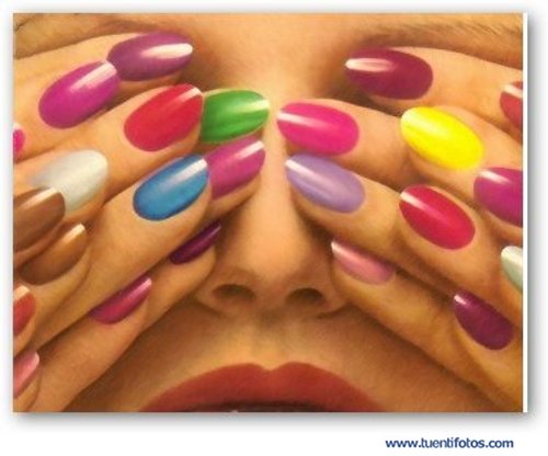 Increibles de Dedos de Color En Tu Cara