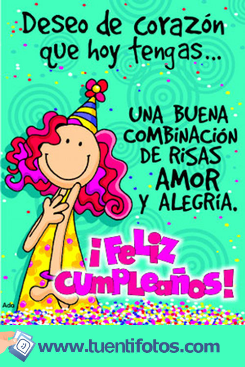 Cumpleaños de Deseo de Corazón