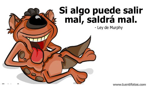 Frases de La Ley de Murphy