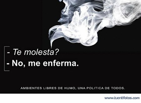 Frases de Me Enferma El Tabaco