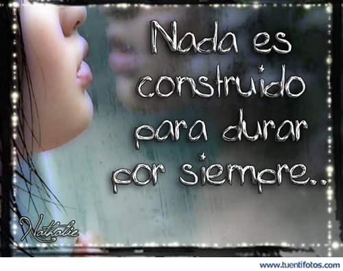 Frases de Nada Es Construido