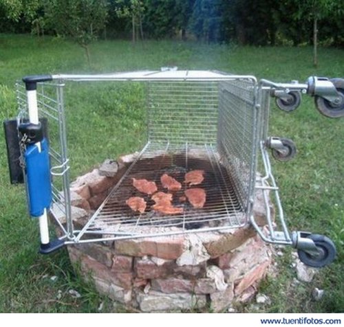 Increibles de Parrilla Carro De La Compra