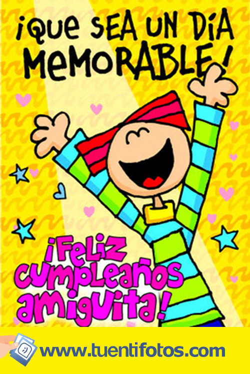 Cumpleaños de Que Sea un Dia Memorable