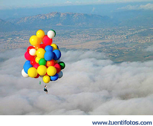Ilusiones de Volando Con Globos