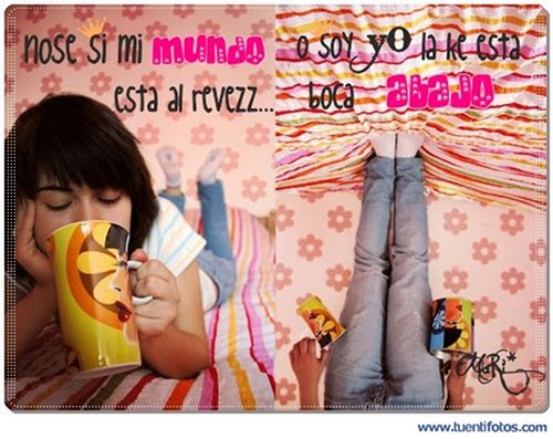 Frases de Yo Estoy Boca Abajo