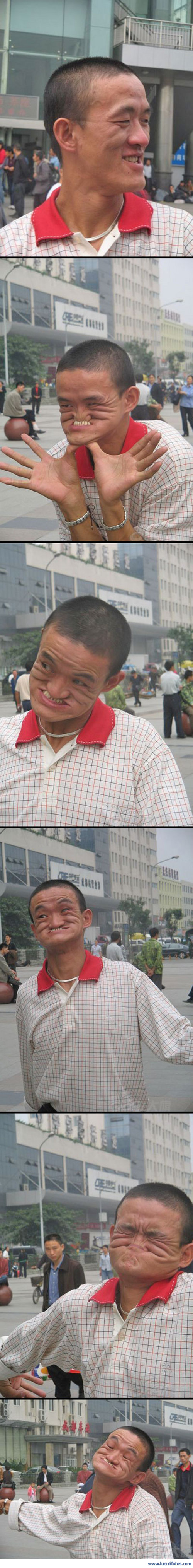 Personas de Campeón de Caras Feas