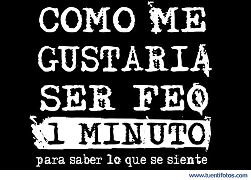 Ropa de Como Me Gustaría Ser Feo Un Minuto