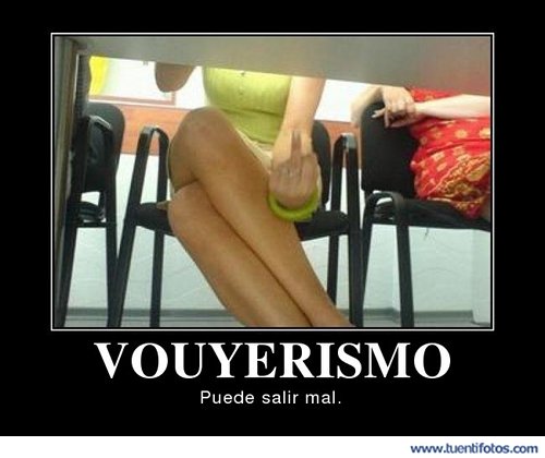 Bromas de El Vouyerismo Puede Salir Mal