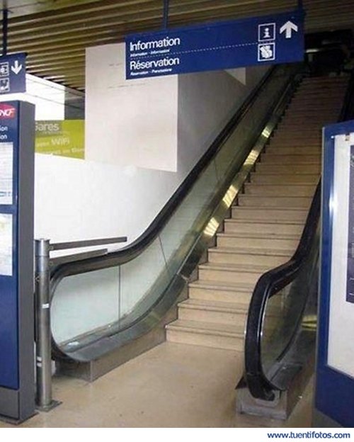 Curiosidades de Escaleras Poco Mecánicas