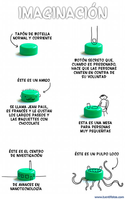 Textos de Imaginación Con El Tapón