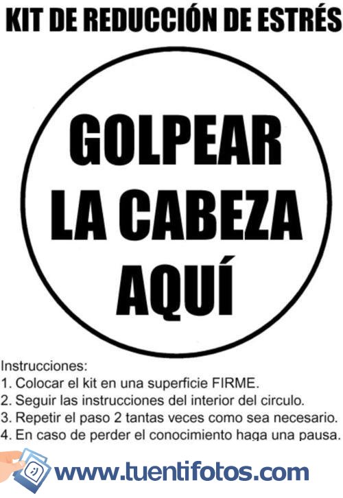 Chistes de Kit Reduccion de Estres