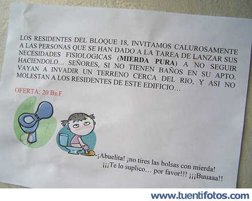 Chistes de Lanzar Sus Necesidades Fisiológicas