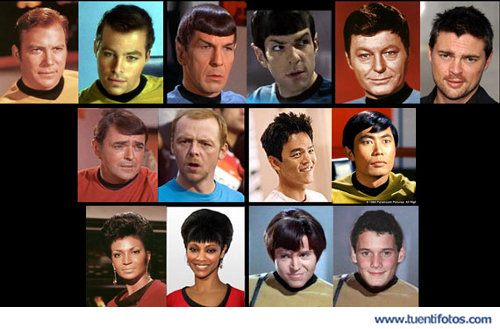 Parecidos de Los Star-Trek De Antes Y Ahora