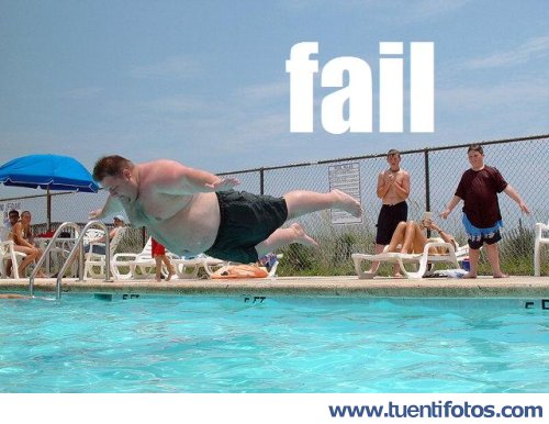 Putadas de Salto A La Piscina