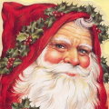 Miniatura de Retrato De Papa Noel