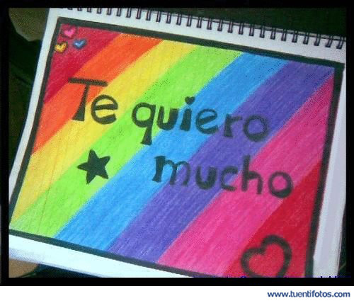 Amor de Arcoiris Te Quiero Mucho