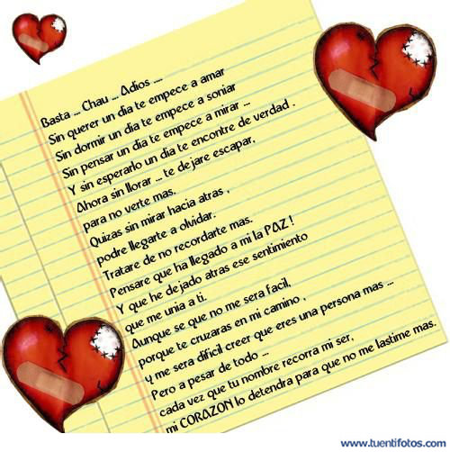 Desamor de Carta Me Lastimas