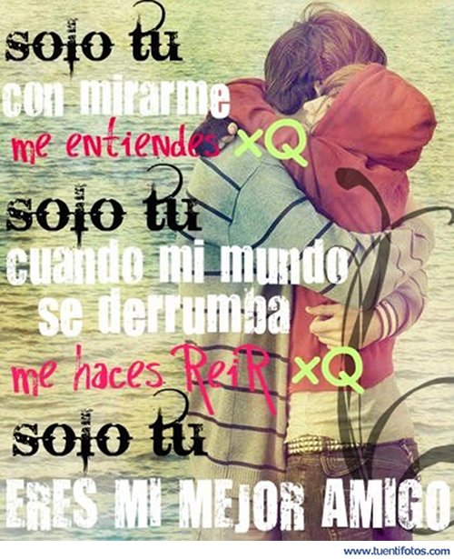 Amistad de Con Mirarme Me Entiendes