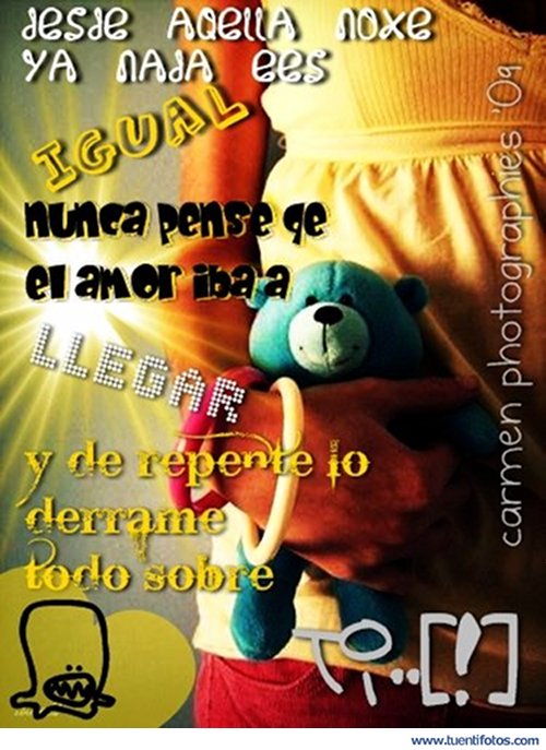 Seducción de Derrame Sobre Ti