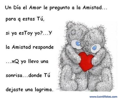 Amistad de Donde Tu Dejaste Una Lágrima