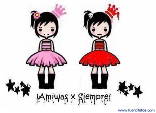 Amistad de Dos Amigas Para Siempre