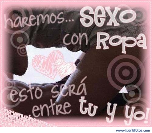 Seducción de Haremos Sexo Con Ropa