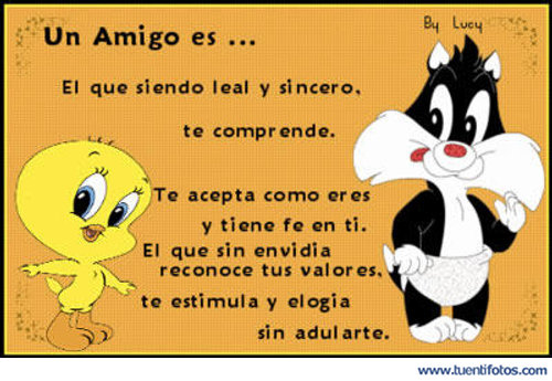 Amistad de Lo Que Un Amigo Es